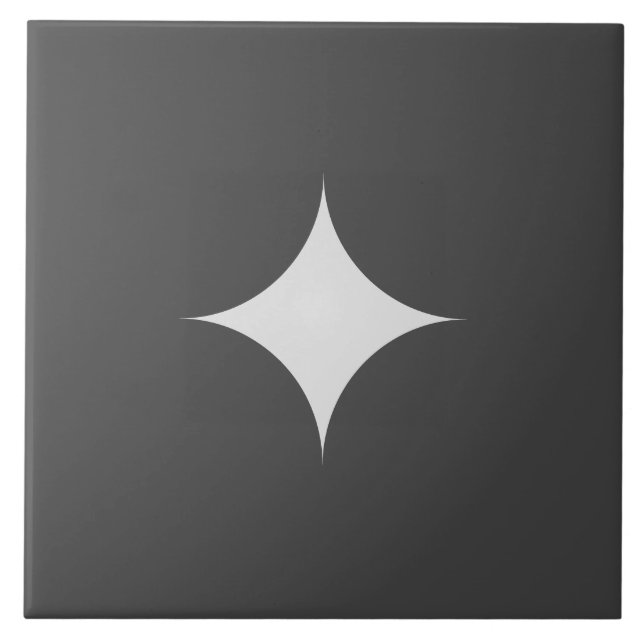 Victorian Style Circles Pattern Tile (Front)