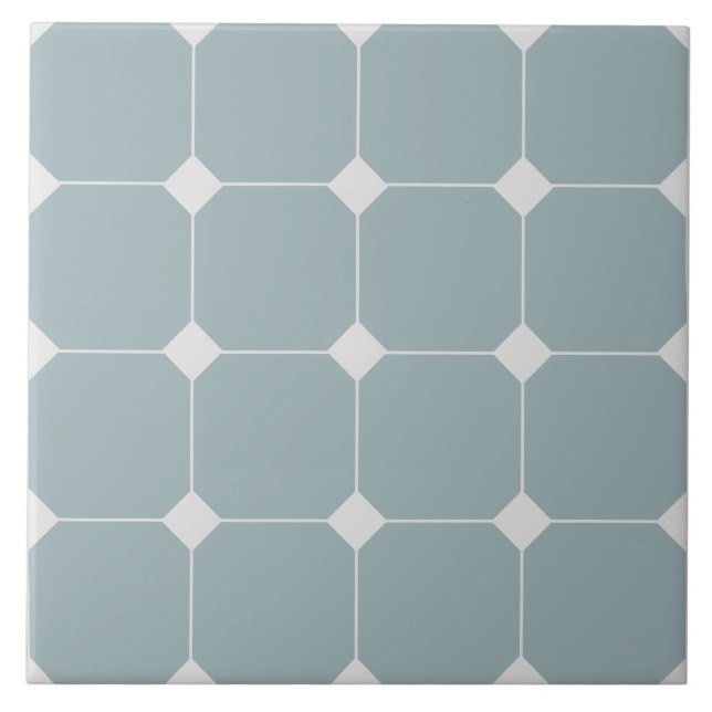 Victorian Style Geometric Pattern Tile (Front)