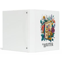 Victorian Style Writer, book & flowers