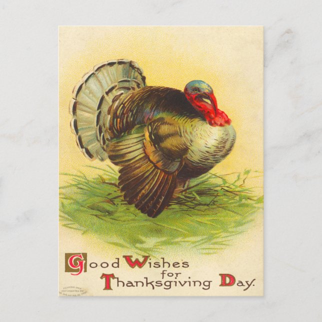 Victorian Thanksgiving Postcards (Front)
