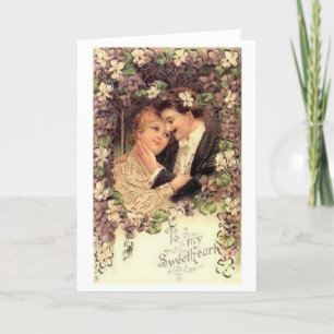 Victorian To My Sweetheart Valentine's Day Card
