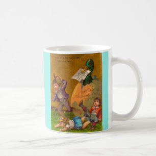 Victorian trade card: Edmund G. Burt fine shoes Coffee Mug