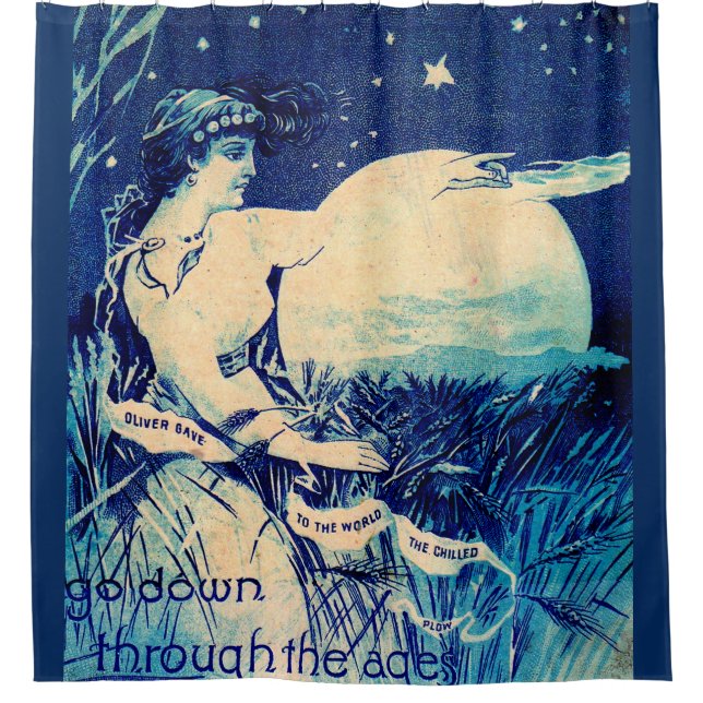 Victorian trade card Oliver Chilled Plow (Front)