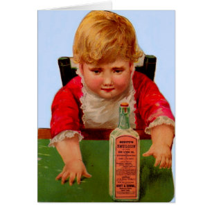Victorian trade card: Scott's Emulsion Castor Oil