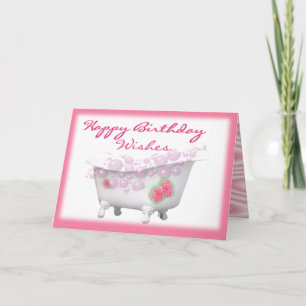Victorian Tub-customize-any occasion Card
