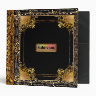 Victorian Vale Monogram Binder