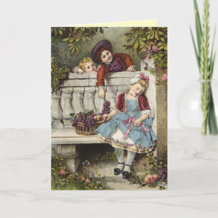 Victorian Valentines Day Card