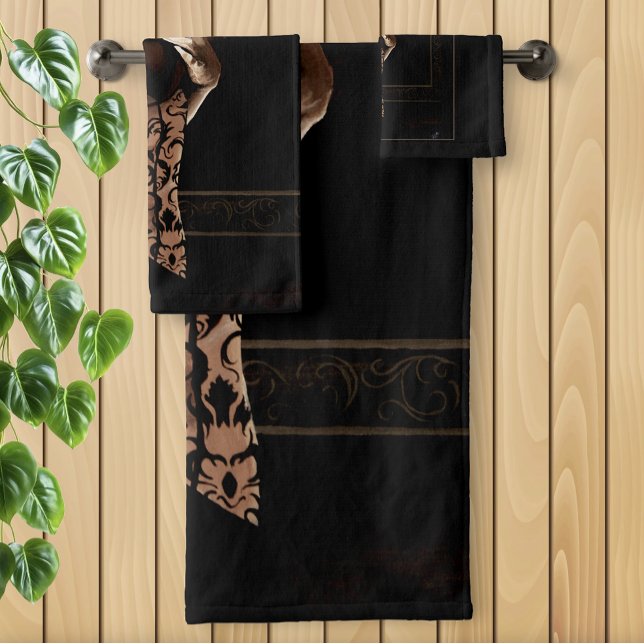 Victorian Vampire Werewolf Bath Towel Set (Creator Uploaded)