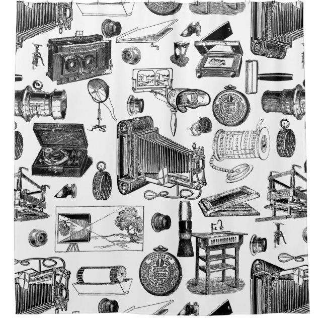 victorian vintage antique photography camera toile (Front)