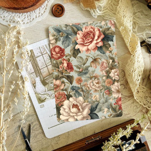 Victorian vintage Floral scrapbook papers
