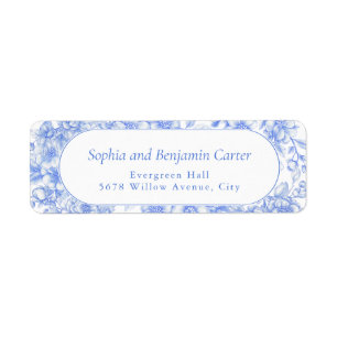 Victorian Wedding Floral Something Blue 