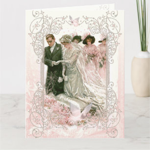 Victorian Wedding - Greeting Card