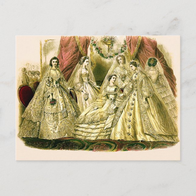 Victorian Wedding Postcard (Front)