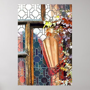 VICTORIAN WINDOW POSTER
