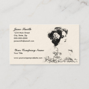 Victorian Woman Business Card