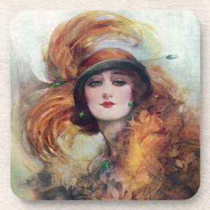 Victorian Woman Coaster