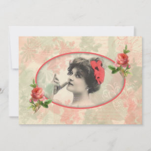 Victorian Woman Faire-part de mariage