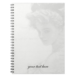 Victorian Woman Notebook