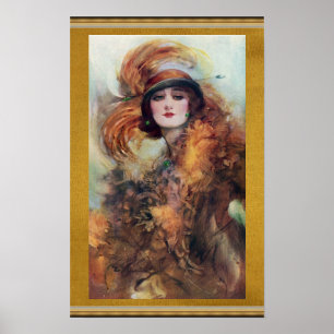 Victorian Woman Poster