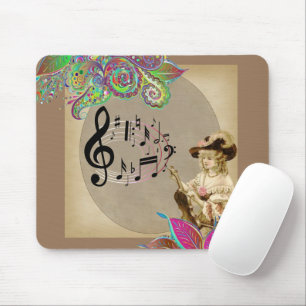 Victorian Women Floral  Mouse Pad! Mouse Pad