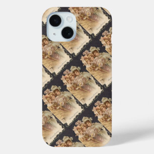 Victorian Women Vintage Christmas  iPhone 15 Case