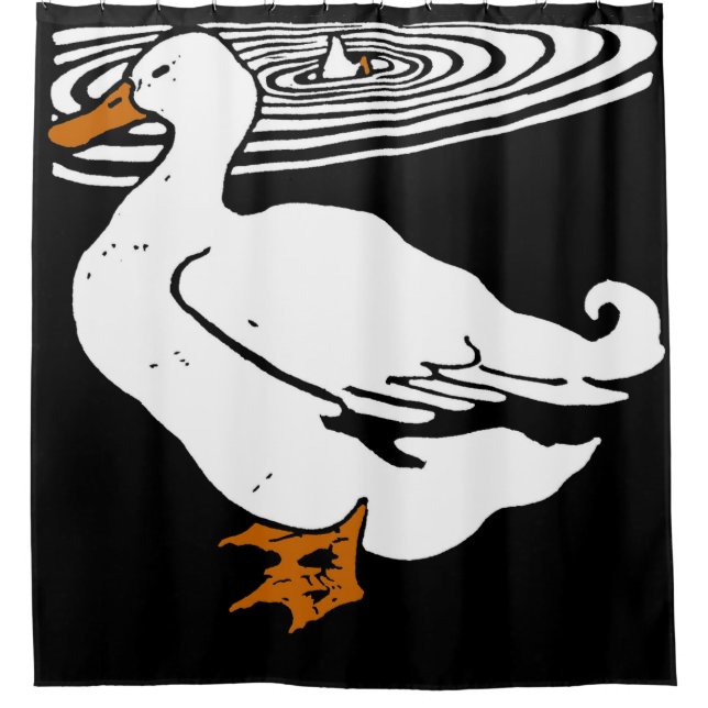 Victorian Woodcut Farm Animals Ducks (Front)