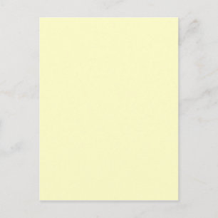 Victorian Yellow - Pale Yellow Template Blank Postcard