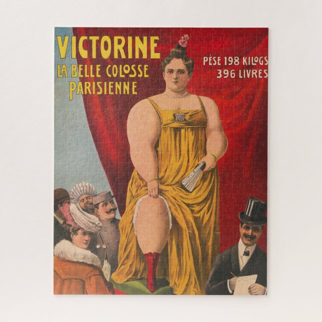 Victorine, The Beautiful Parisian Large Woman Jigsaw Puzzle (Vertical)