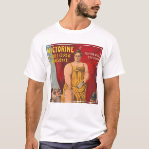 Victorine, The Beautiful Parisian Large Woman T-Shirt