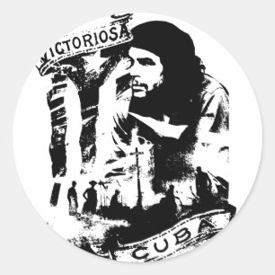 Victoriosa Cuba Classic Round Sticker