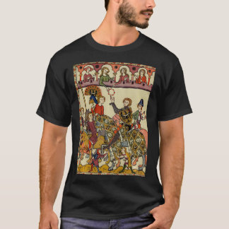 Victorious Knight, 14th Century Medieval Art  T-Shirt