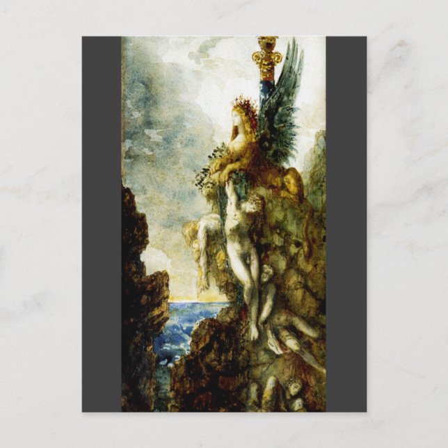 Victorious Sphinx by Gustave Moreau Postcard (Front)