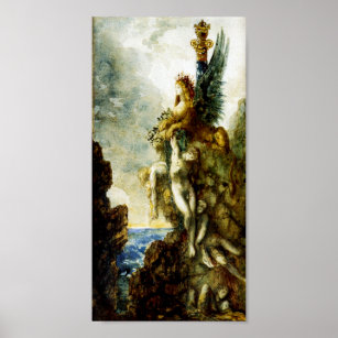 Victorious Sphinx by Gustave Moreau Poster
