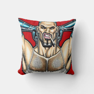 Victor's Secret Throw Pillow