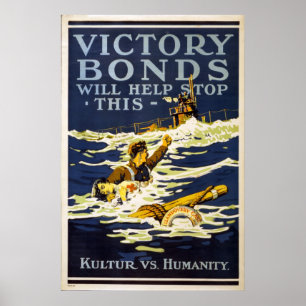 Victory Bonds Poster