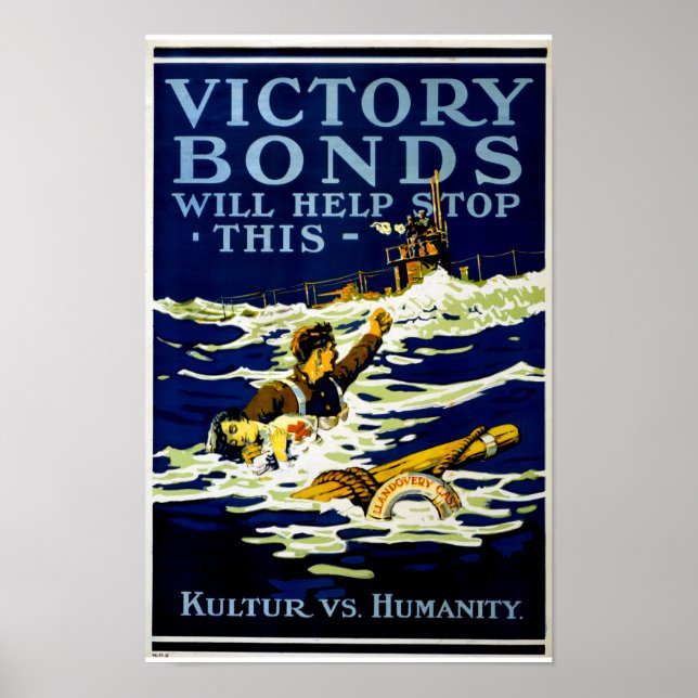 Victory Bonds Will Help Stop This Poster (Front)