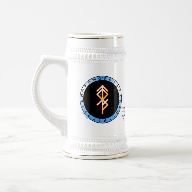 Victory Dance Bind Rune Drinking Stein (Left)