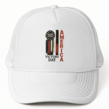 Victory Day Patriotic Distressed USA Art