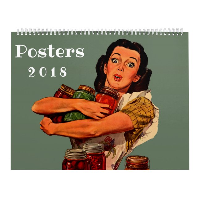 Victory Garden Posters Calendar (Cover)