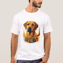 Victory Golden Labrador Dog T-Shirt