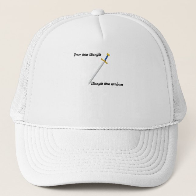 Victory in Christ T-Shirt Trucker Hat (Front)