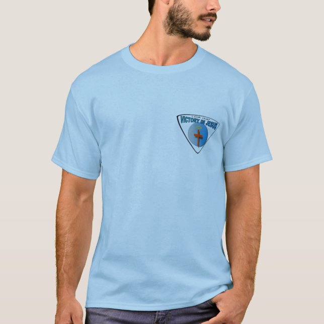 VICTORY IN JESUS T-SHIRT (Front)