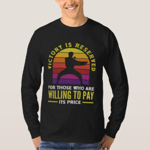 Victory Is Reserved Aikido Karate Jiu Jitsu 1 T-Shirt