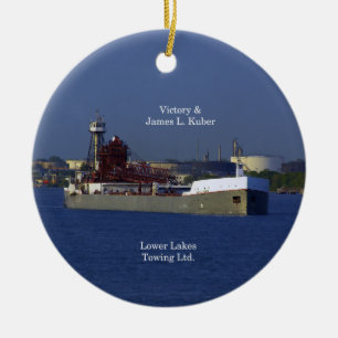 Victory & James L. Kuber ornament
