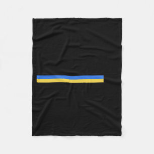 Victory Loading Ukraine Freedom Ukrainian Flag Fleece Blanket