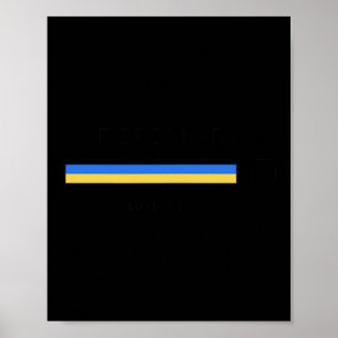 Victory Loading Ukraine Freedom Ukrainian Flag Poster