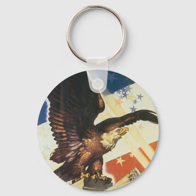 Victory - Now You Can Invest In It! Keychain (Front)