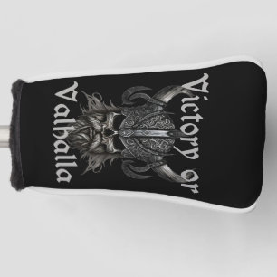 Victory or Valhalla  Golf Head Cover