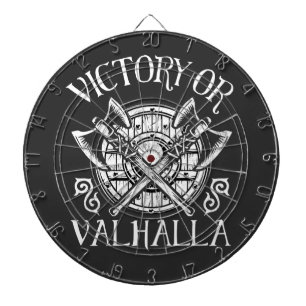 Victory or Valhalla - Shield and Axe Dartboard