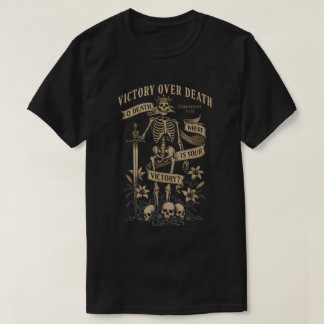 Victory Over Death Bible Quote Tee